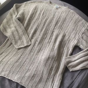 Neiman Marcus oversized silk vintage sweater XL